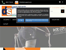 Tablet Screenshot of domusport.com